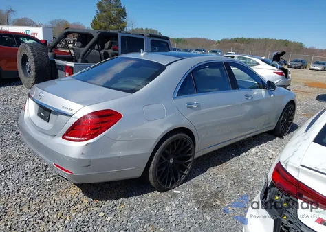 2016 Mercedes-Benz S 550 4Matic from USA, damaged, VIN WDDUG8FB8GA217097